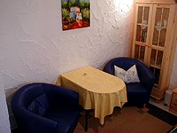 Sitzecke in der Ferienwohnung II